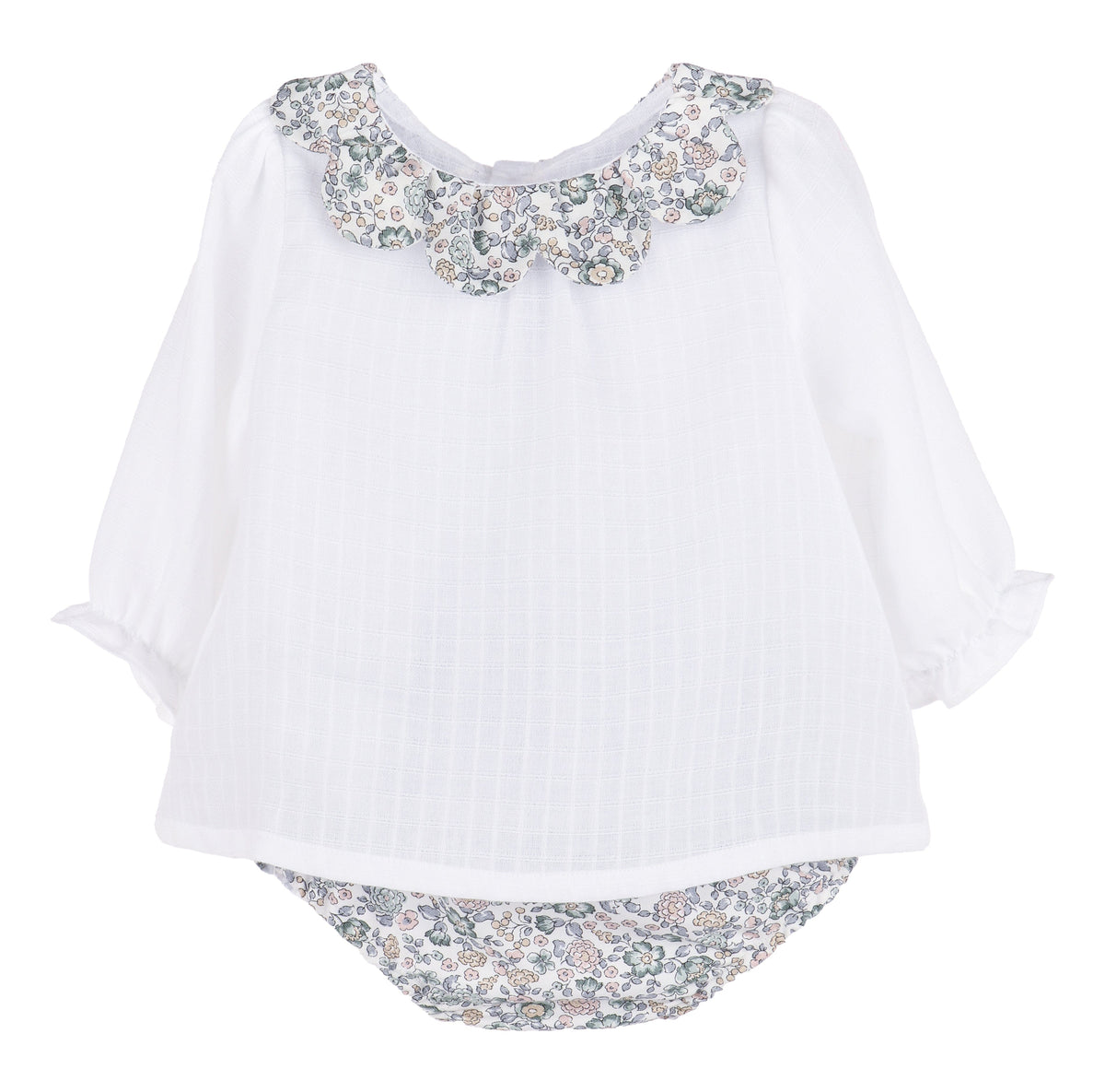 Bouncy Blooms Blue 2pc Doll Set