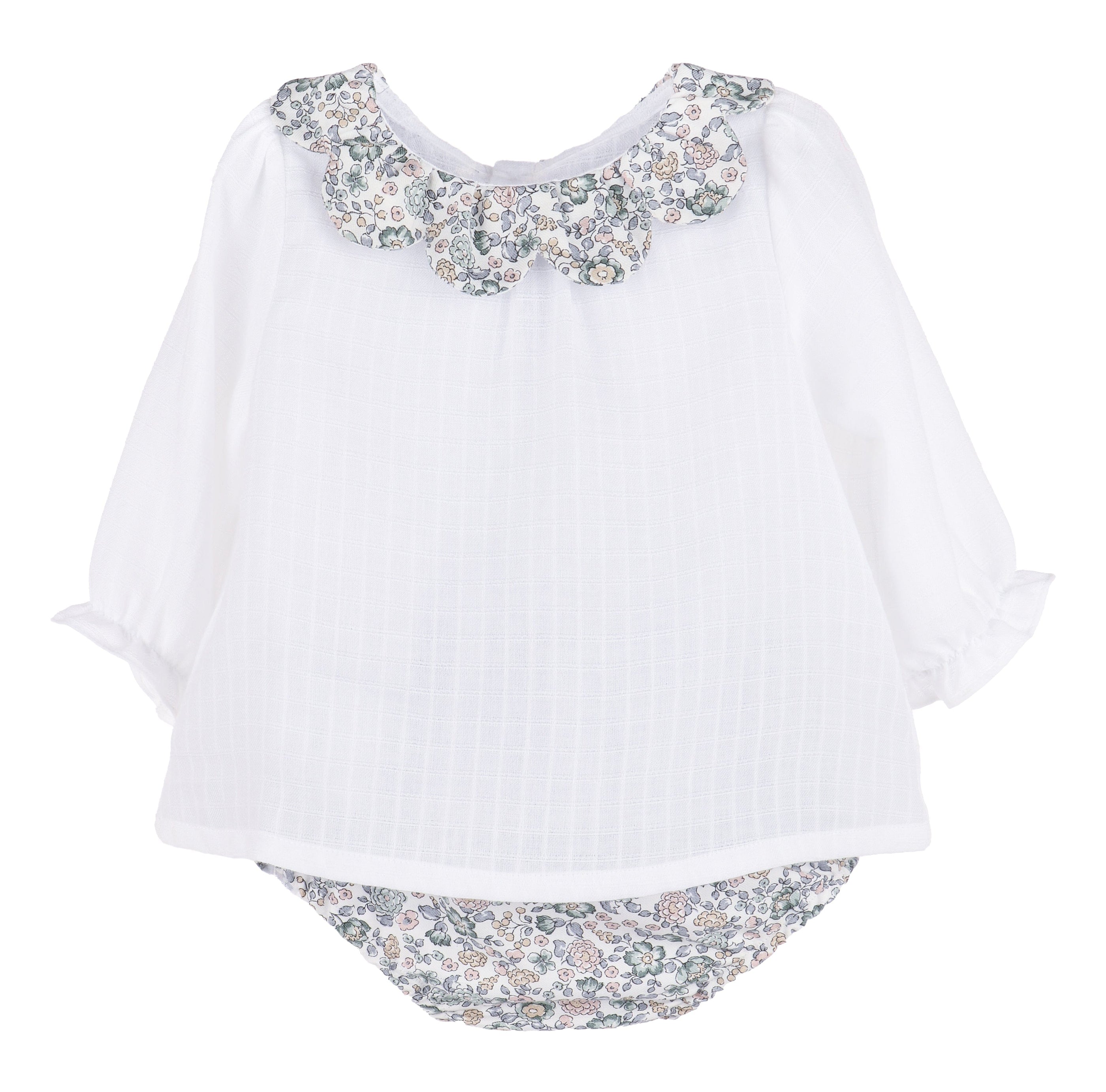 Bouncy Blooms Blue 2pc Doll Set