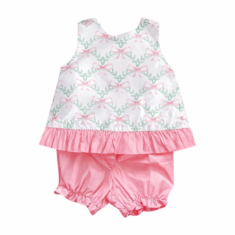 Bow Floral Swing Set