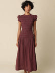 Brianna Smocked Maxi Dress
