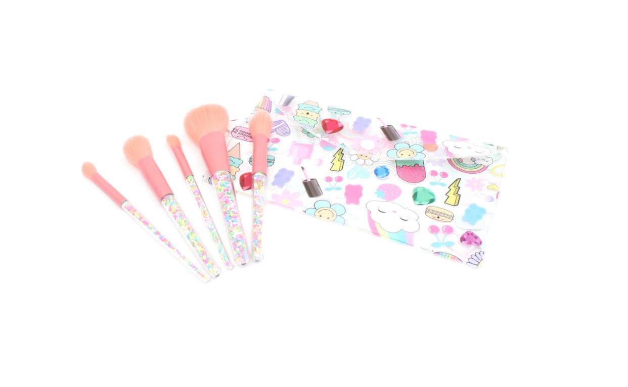 Bari Lynn Bari Lynn Assorted Makeup Brushes in Pouch - Little Miss Muffin Children & Home