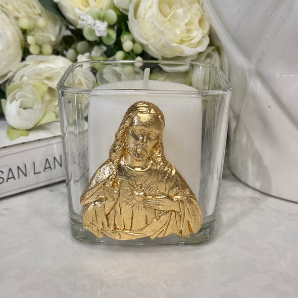 Susan Lange Designs Candle Holder Jesus - Little Miss Muffin Children & Home