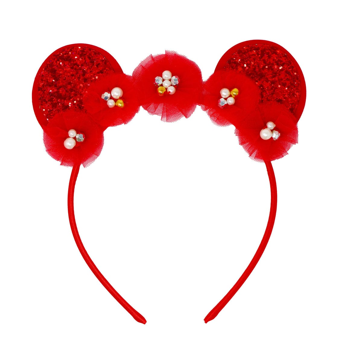 Pink Poppy Claris Ears Holiday Heist Headband - Little Miss Muffin Children & Home