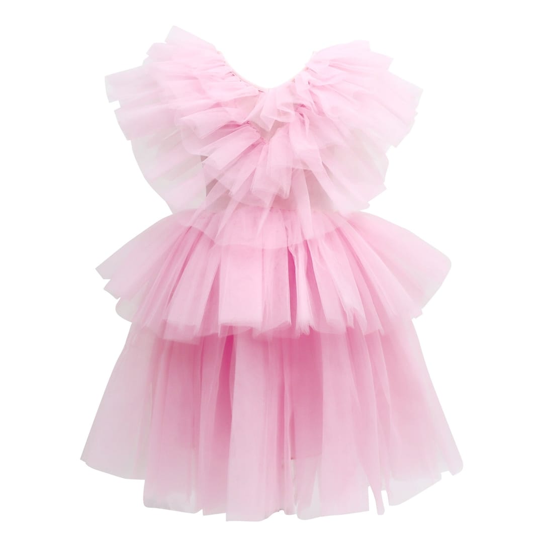 Claris the Chicest Mouse in Paris™ Fashion Ruffled Tulle Dress in Pink