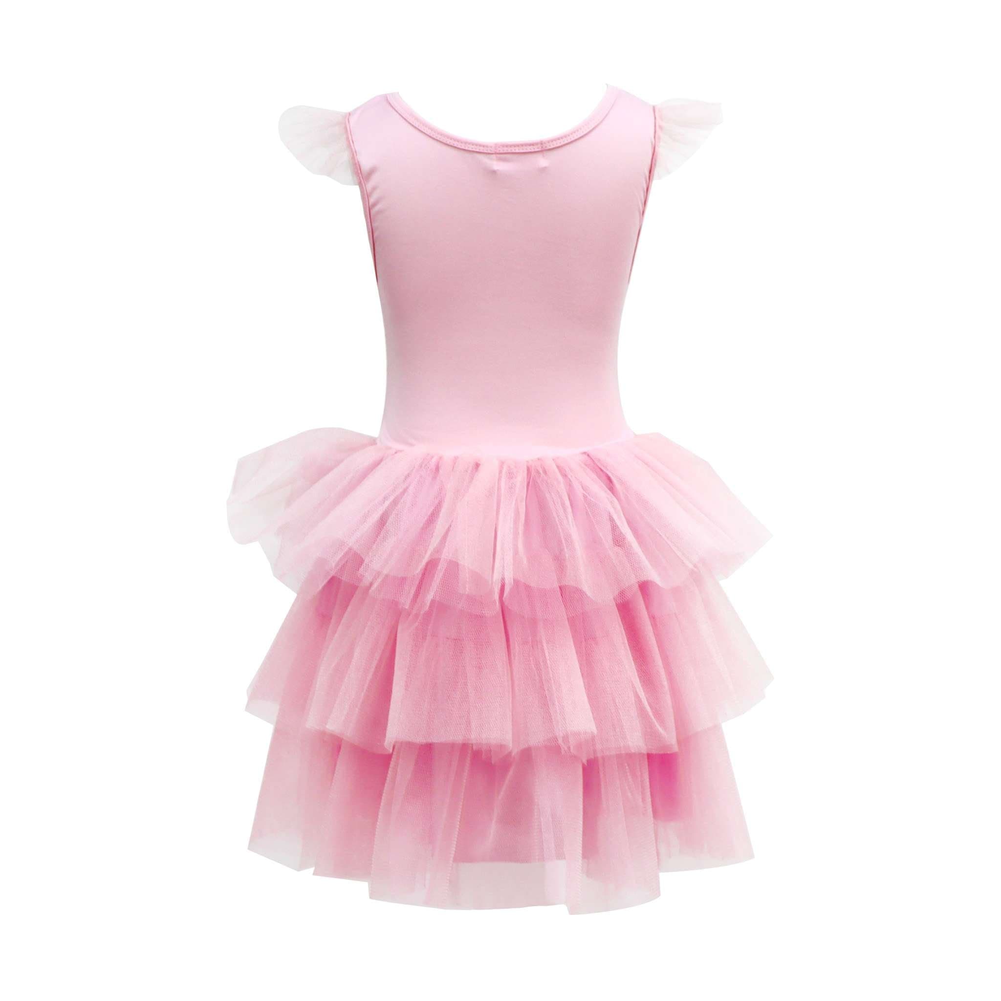 Pink Poppy Claris Fashion Tulle Dress in Pink - Little Miss Muffin Children & Home