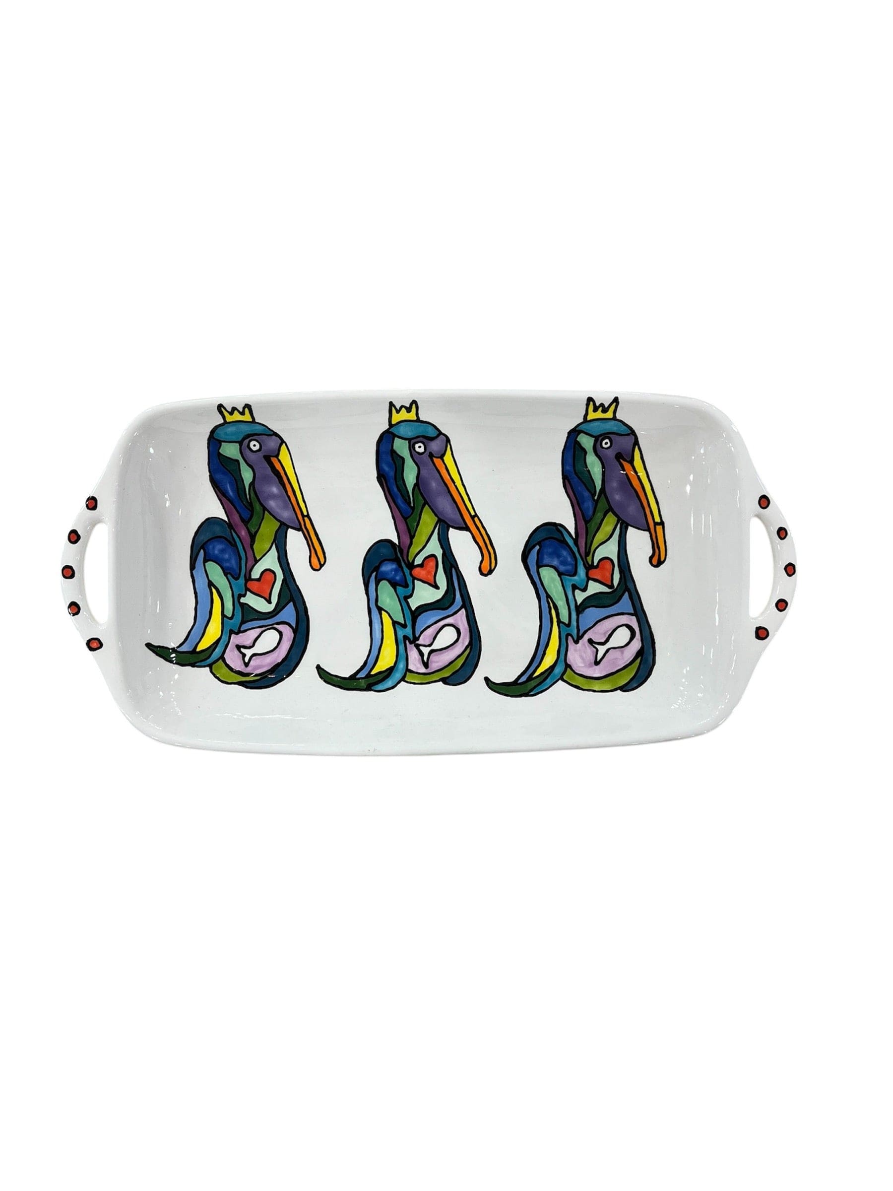 Jan Salzer Art Jan Salzer Pelican Tray - Little Miss Muffin Children & Home