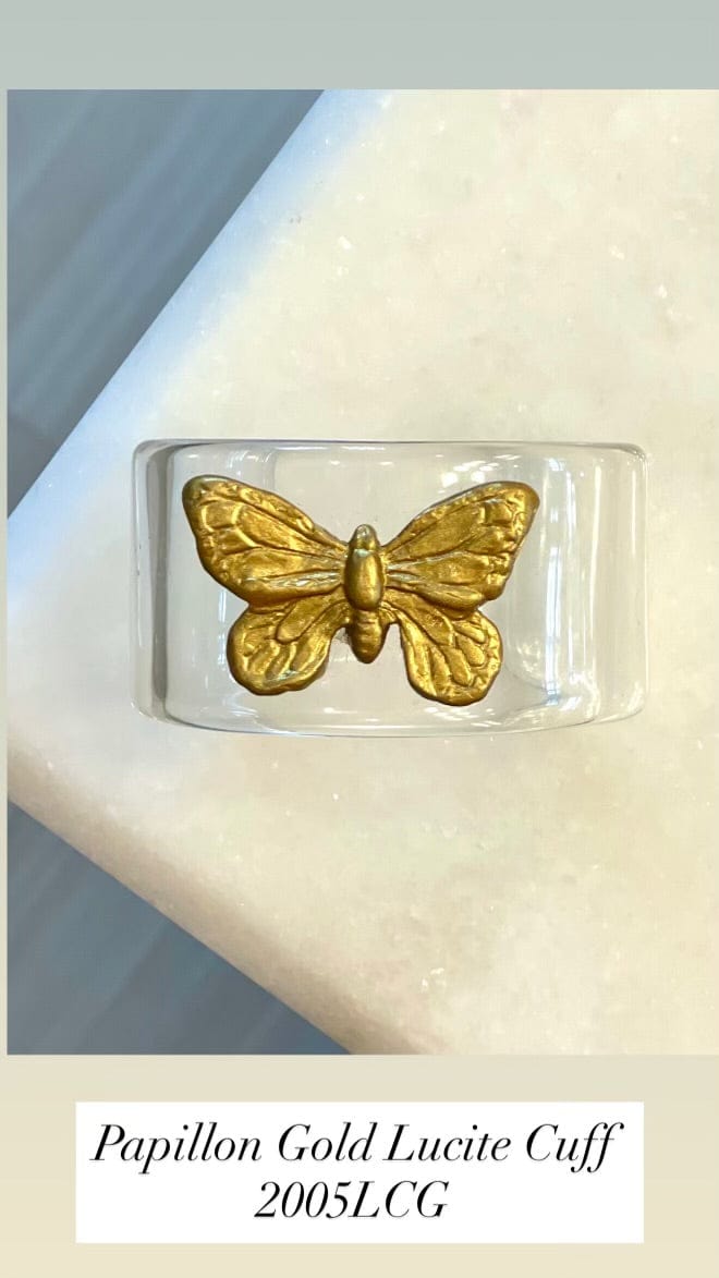 Carol Cassisa Lucite Arm Cuffs