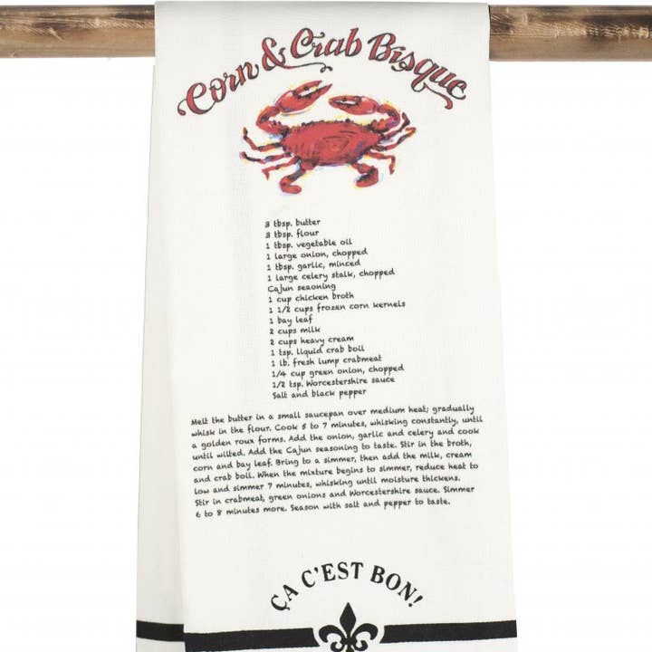 CCB Corn and Crab Bisque Towel