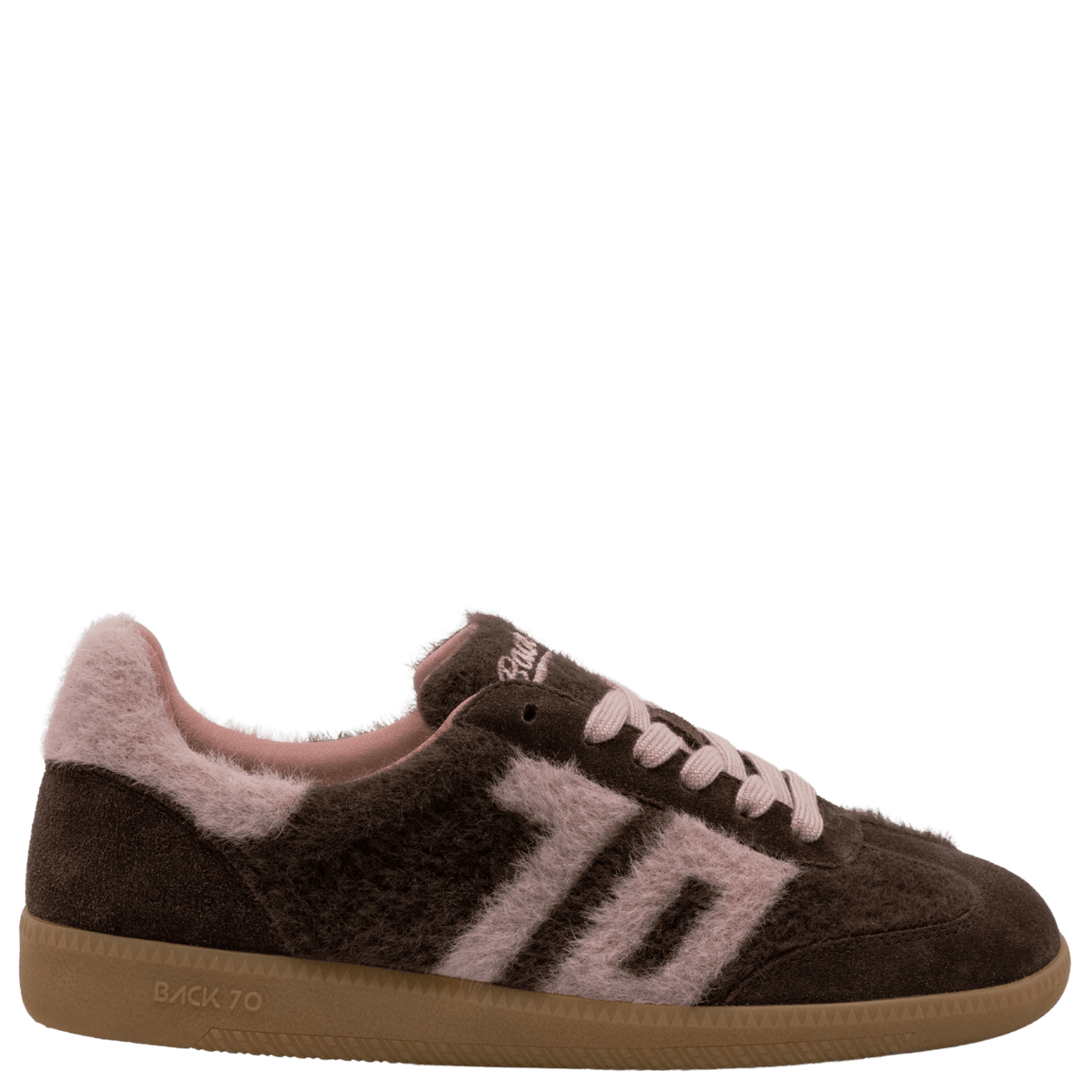 Mohair Sneaker in Coffee Pink
