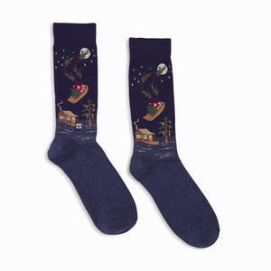 Bonfolk Cajun Christmas Socks