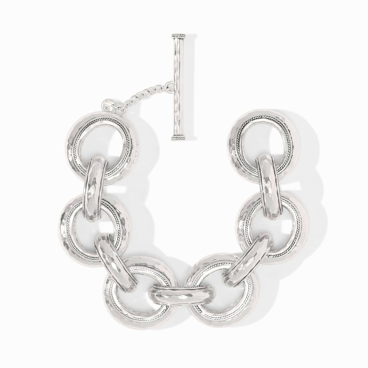 Cannes Siver Link Bracelet