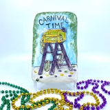 Clay Creations Mardi Gras Ladder Ceramic Art