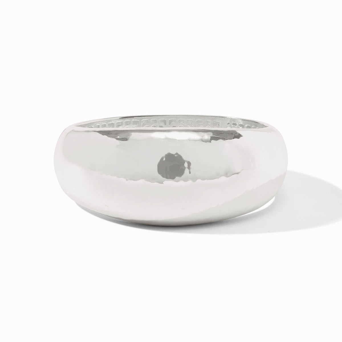 Silver Catalina Statement Hinge Bangle