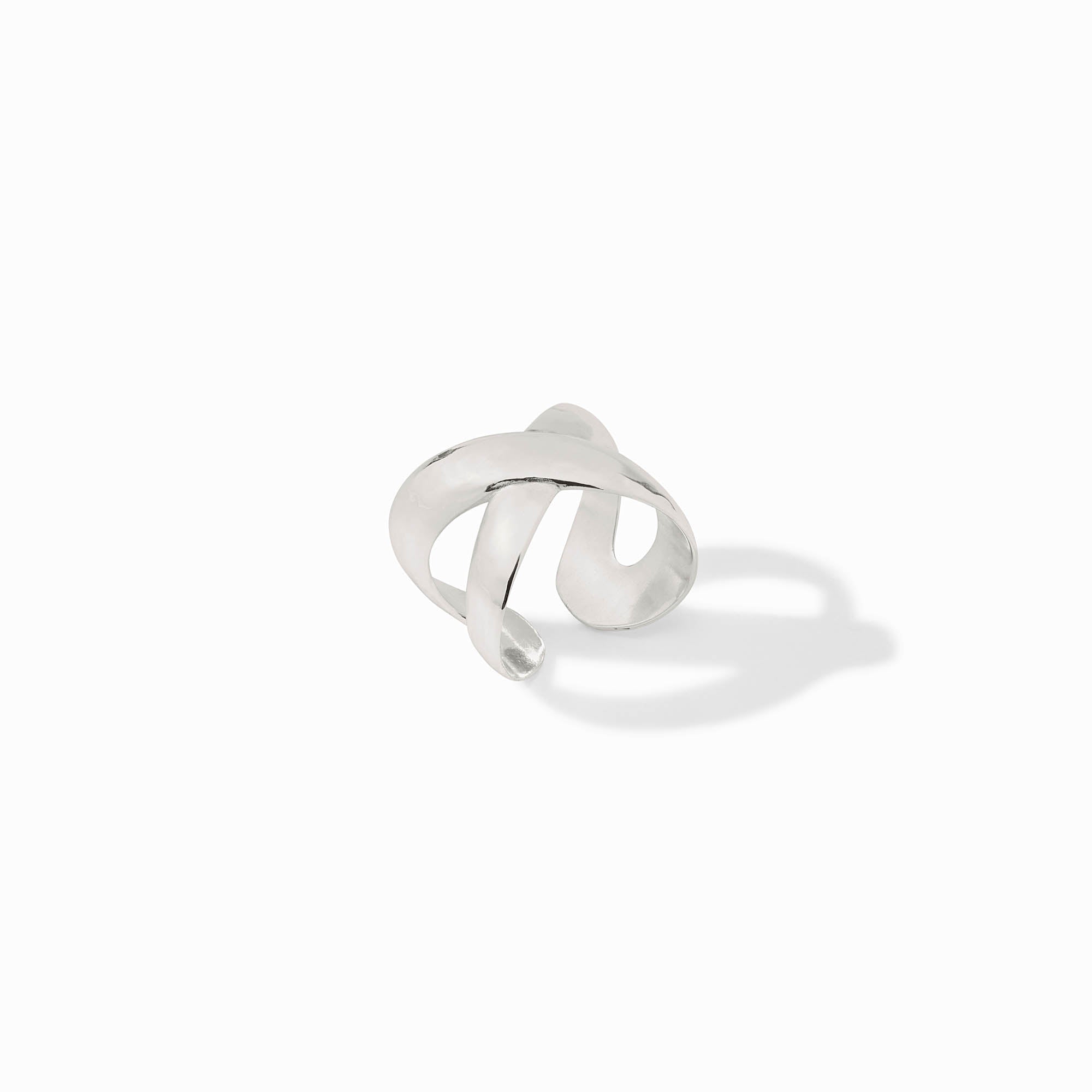 Silver Adjustable Catalina X Ring