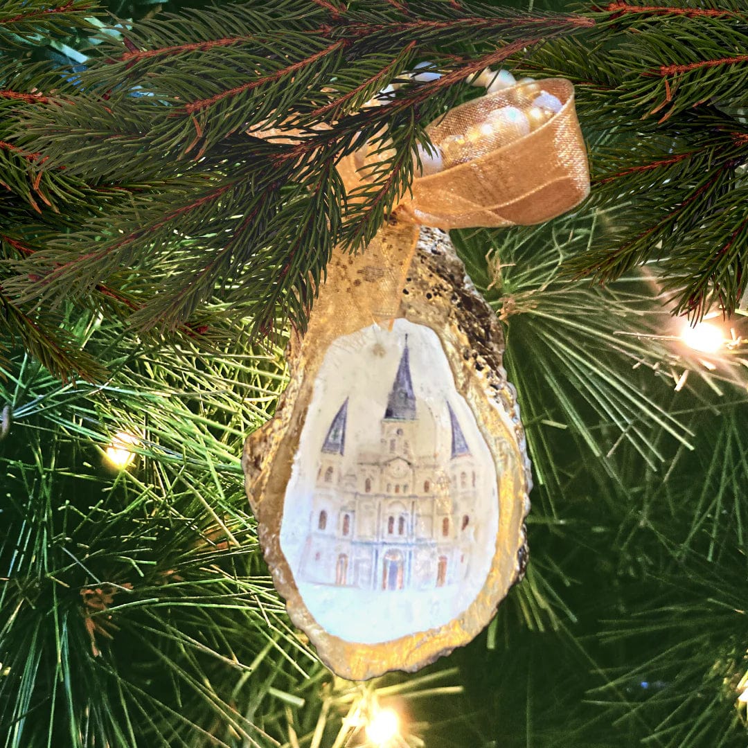 Yay Soiree Yay Soiree Oyster Ornament St Louis Cathedral - Little Miss Muffin Children & Home