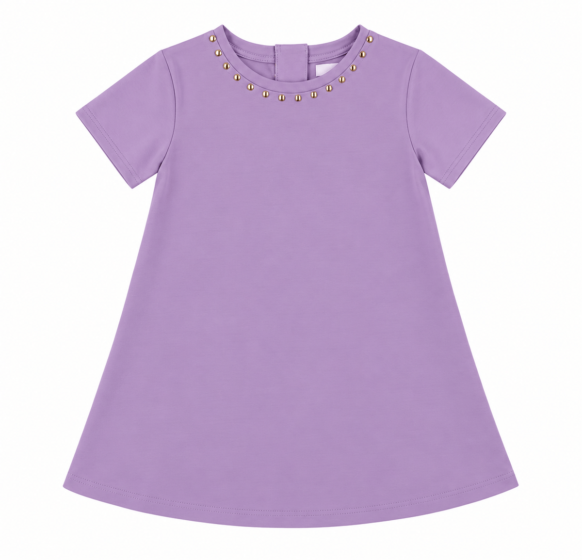 Melody LSU Gold Studded Aline Dress with Pockets