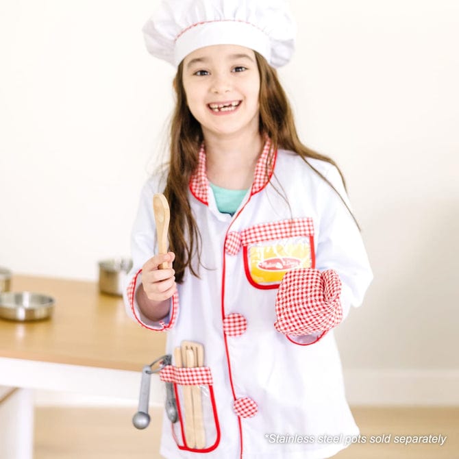 Melissa & Doug Melissa & Doug Chef Role Play Costume Set - Little Miss Muffin Children & Home