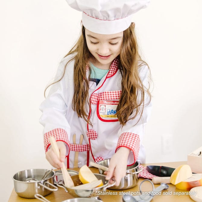 Melissa & Doug Melissa & Doug Chef Role Play Costume Set - Little Miss Muffin Children & Home