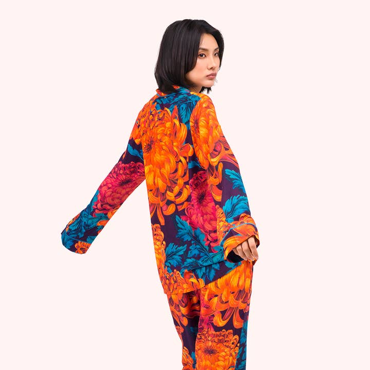 Chrysanthemum Long Pyjamas