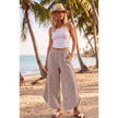 Coastal Stripe Tulip Cut Relaxed Fit Pants