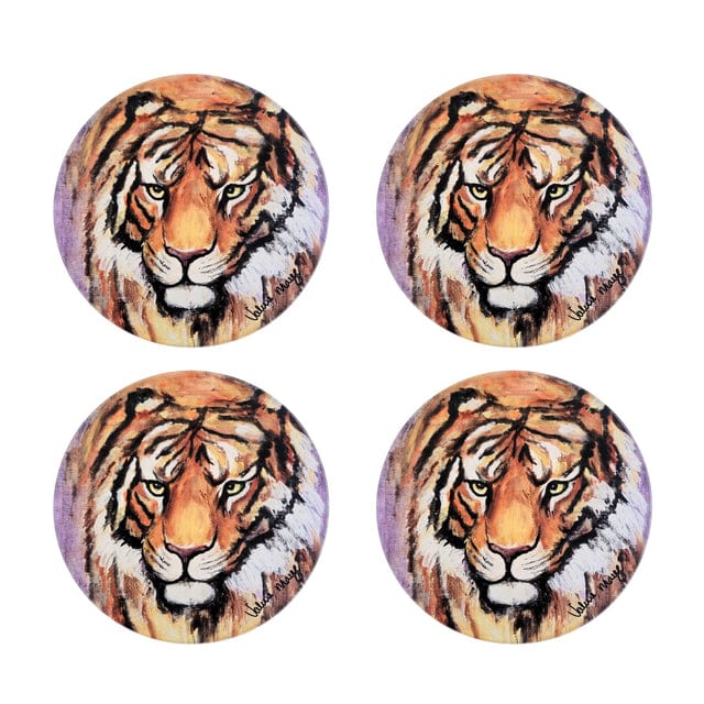 318 Art Co 318 Art Co "Just Geaux" Double-Sided Acrylic Coaster 4pc Set - Little Miss Muffin Children & Home