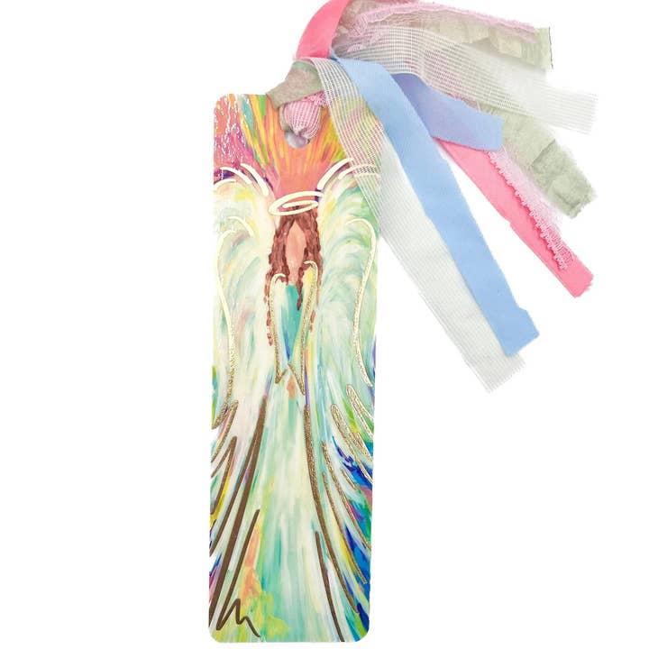 Colorful Angel Tassel Bible Bookmark