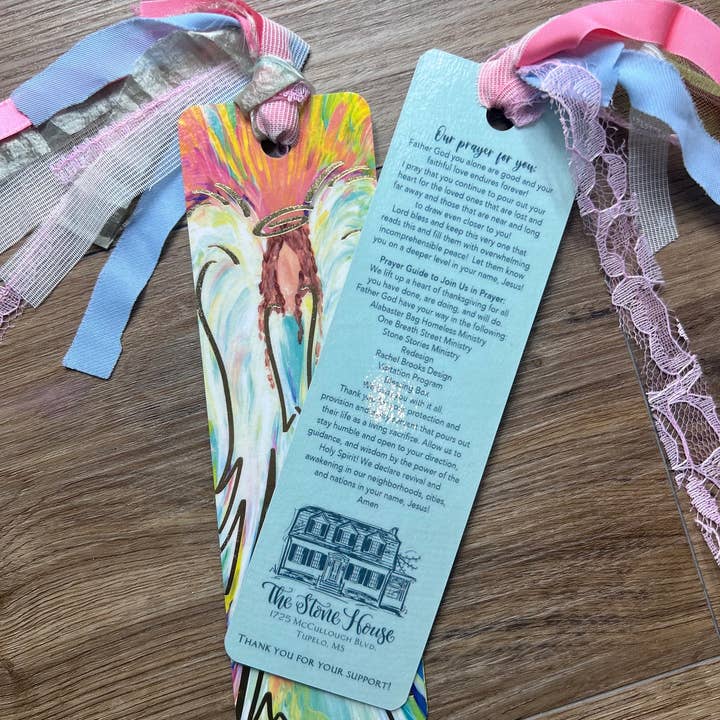 Colorful Angel Tassel Bible Bookmark