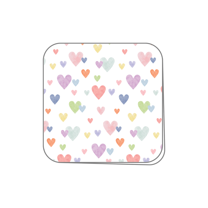 Nola Tawk Nola Tawk Confetti Hearts Organic Muslin Swaddle Blanket - Little Miss Muffin Children & Home