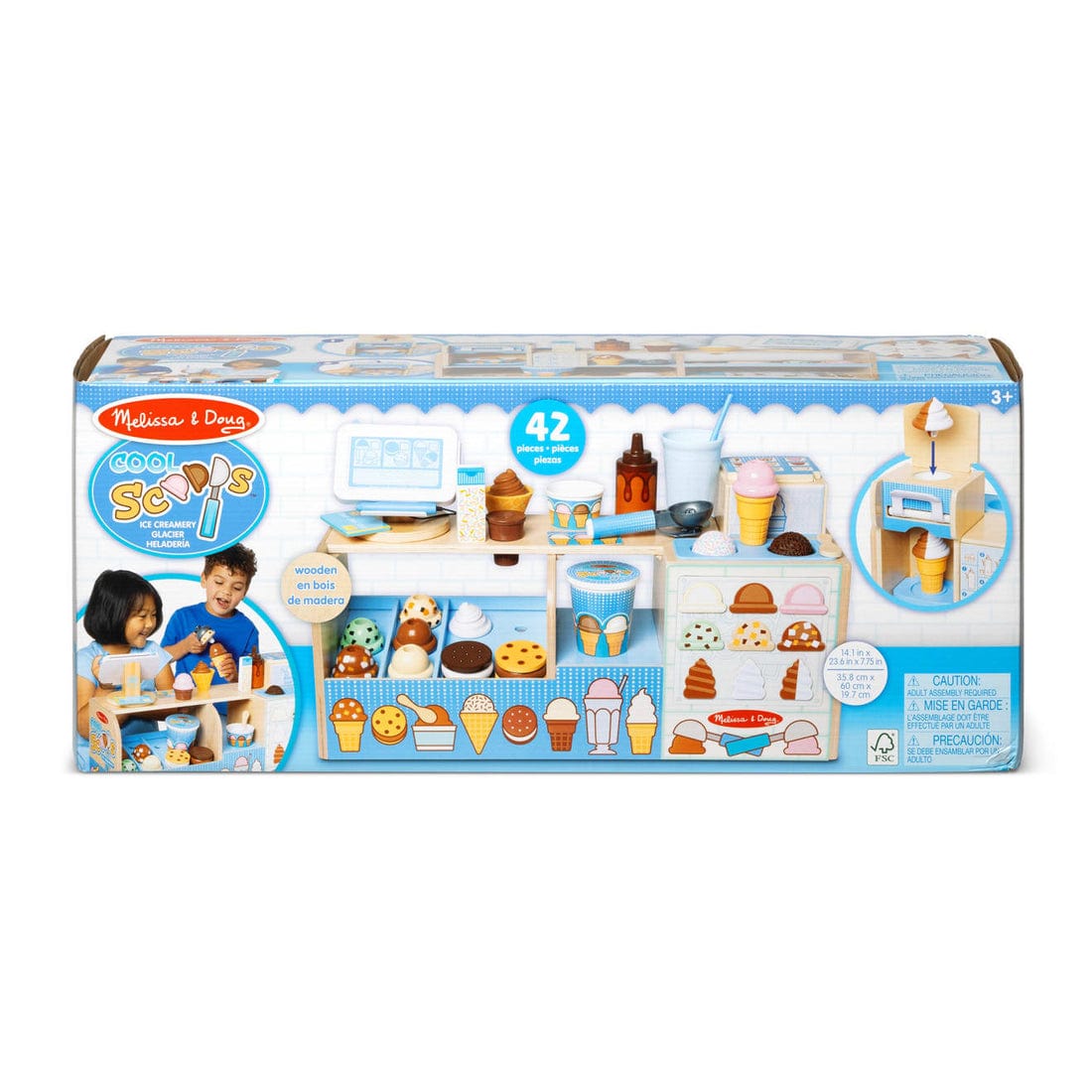Melissa & Doug Melissa & Doug Cool Scoops Ice Creamery - Little Miss Muffin Children & Home