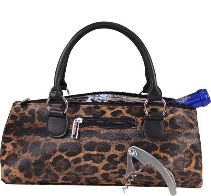 Cougar Insulated Single Bottle Wine Clutch