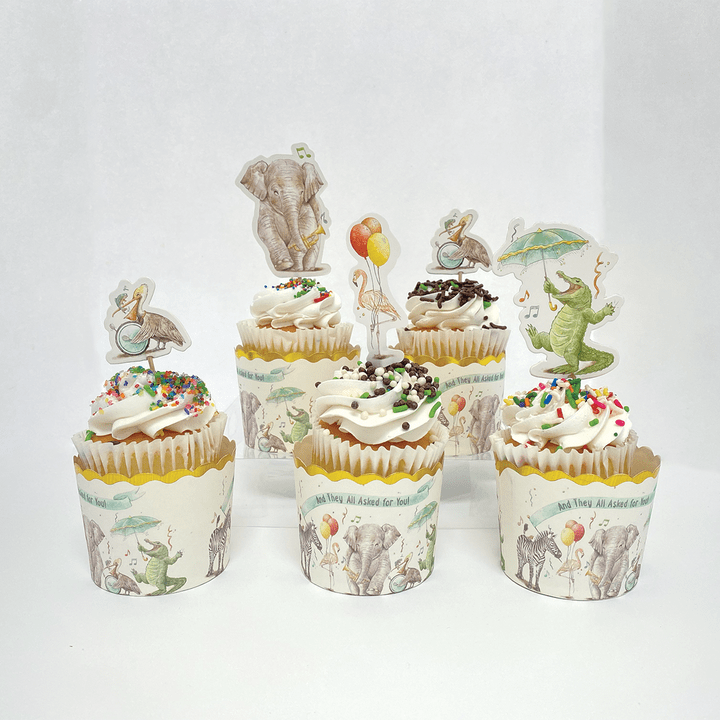 Nola Tawk Nola Tawk And They All Asked for You Cupcake Party Set - Little Miss Muffin Children & Home