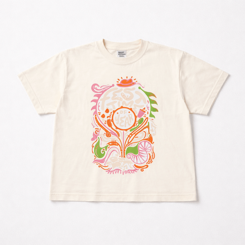 Fest Time of Year Ladies Cropped Tee