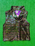 Tru Colors Gameday Apparel Tru Colors Gameday Mardi Gras Sequin Vest - Little Miss Muffin Children & Home