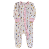 Lulu Bebe Girl Princess Footies