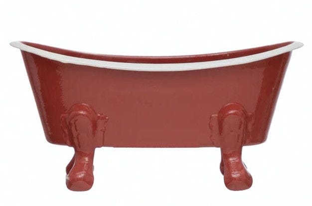 Creative Co-op Creative Co-op Metal Bathtub Soap Dish, 4 Colors available - Little Miss Muffin Children & Home