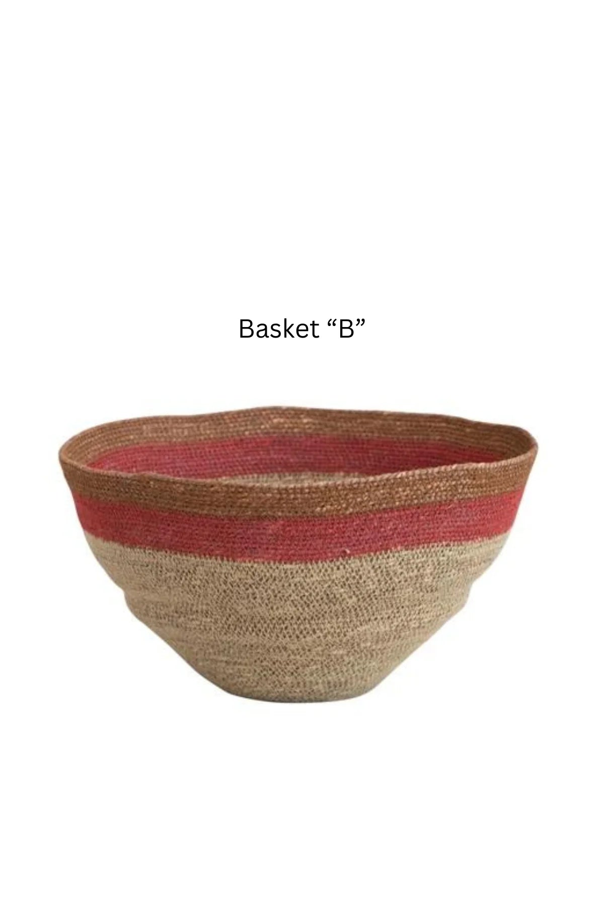 Creative Co-op Creative Co-op Heirloom Hand-Woven Seagrass Nesting Baskets, 2 Styles Available - Little Miss Muffin Children & Home
