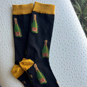 Whereable Art Whereable Art Lauren Seago Vieux Carre Champagne Socks - Little Miss Muffin Children & Home