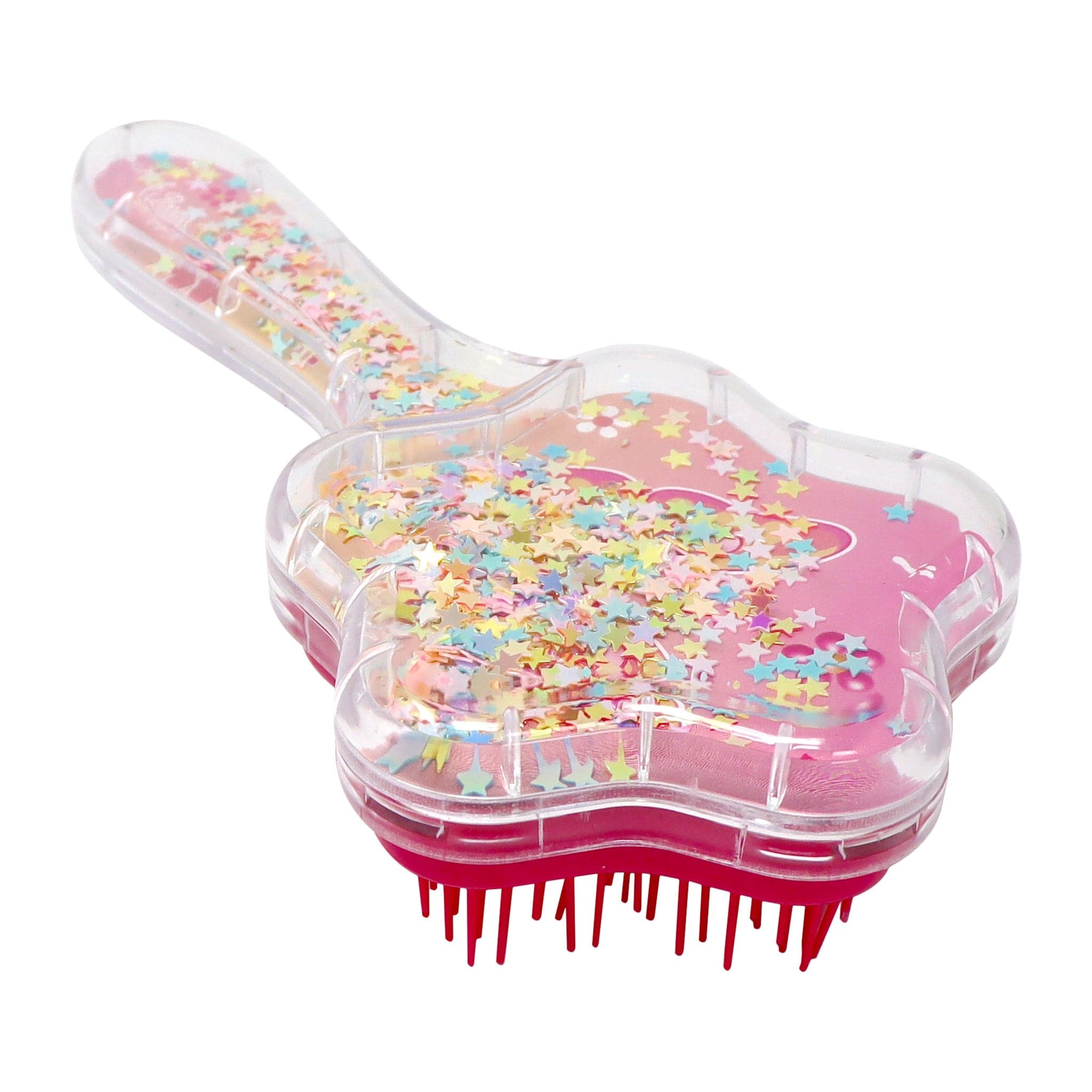 Pink Poppy Pink Poppy Detangling Hairbrush with Holographic Stars - Little Miss Muffin Children & Home