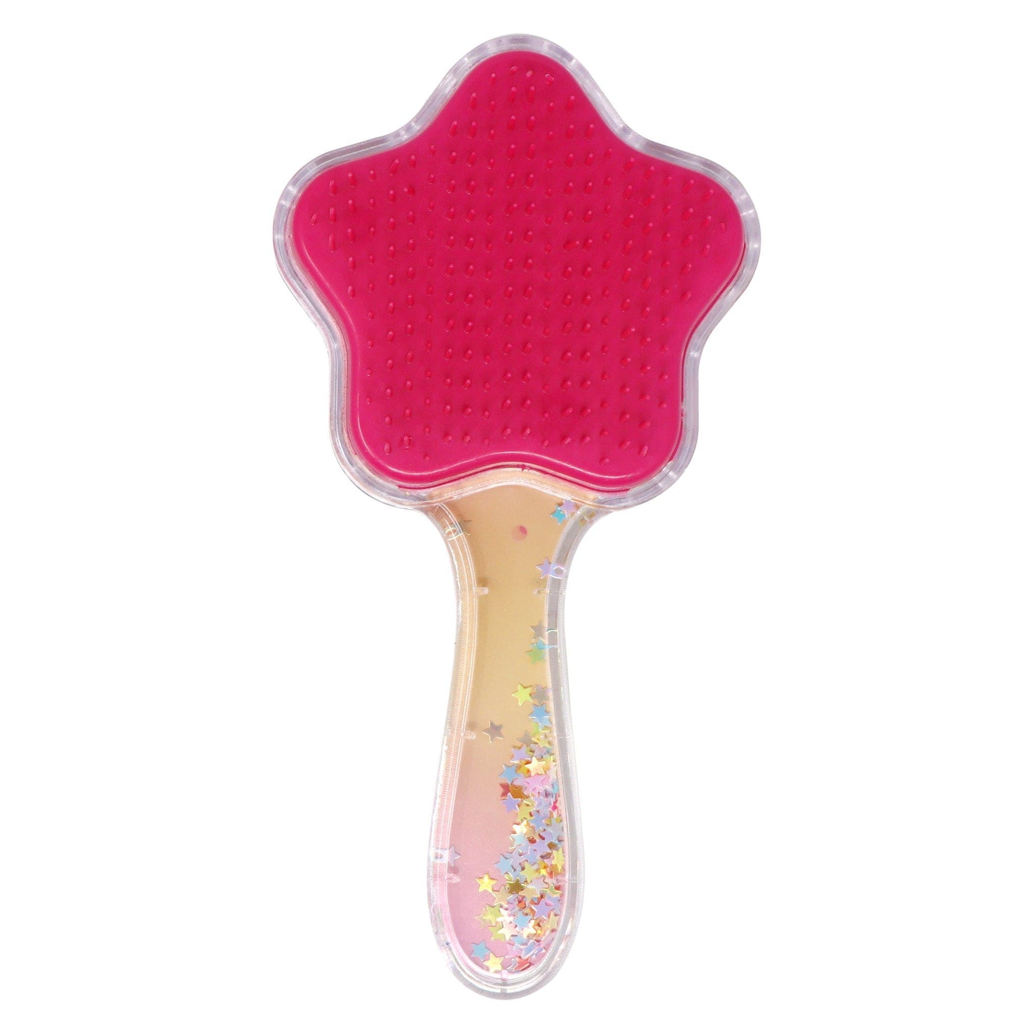 Pink Poppy Pink Poppy Detangling Hairbrush with Holographic Stars - Little Miss Muffin Children & Home