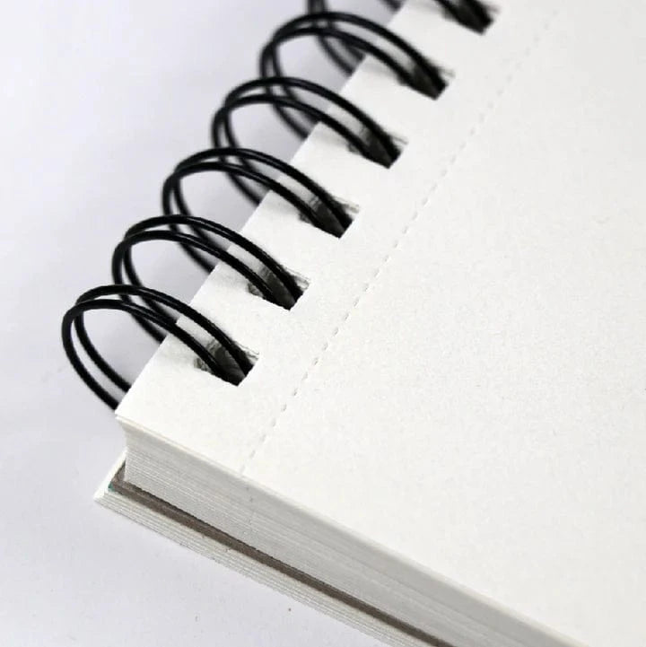 spiral notebook sketch pad