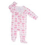 Sweet Bamboo Sweet Bamboo Zipper Footie -Grace - Little Miss Muffin Children & Home