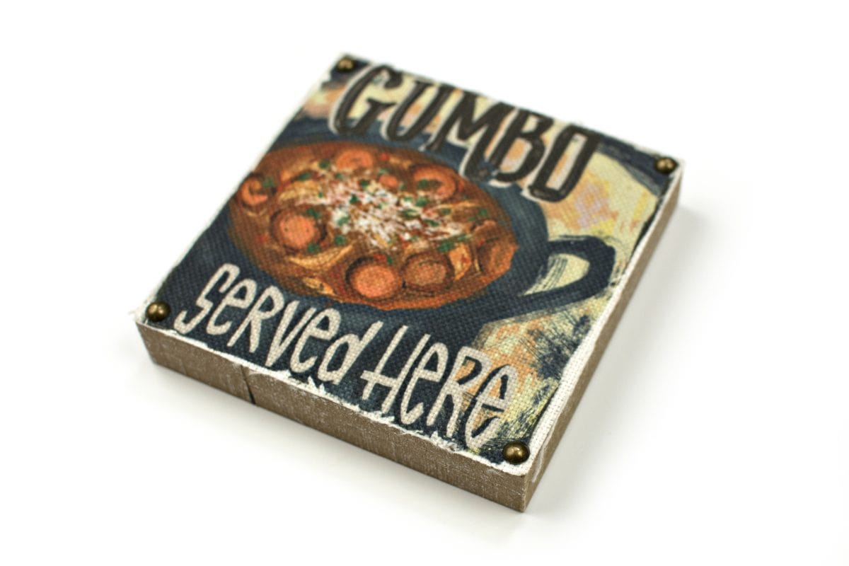 Second Line Ventures The  Parish Line Gumbo Art Block - Little Miss Muffin Children & Home