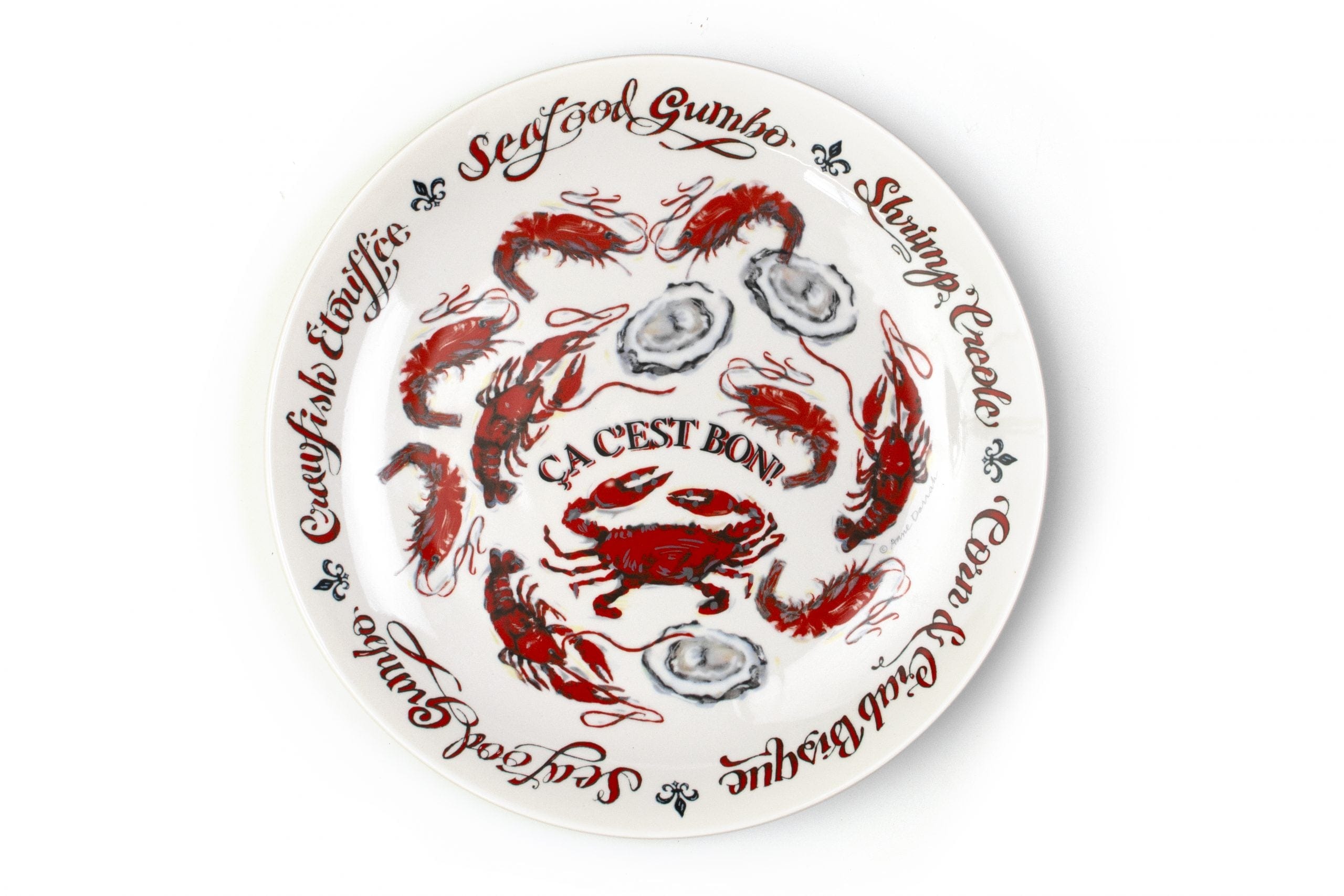 Second Line Ventures The Parish Line Ca C’est Bon Platter - Little Miss Muffin Children & Home