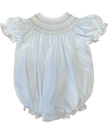 Lulu Bebe Lulu Bebe Smocked Emmie Bishop Bubble - Little Miss Muffin Children & Home