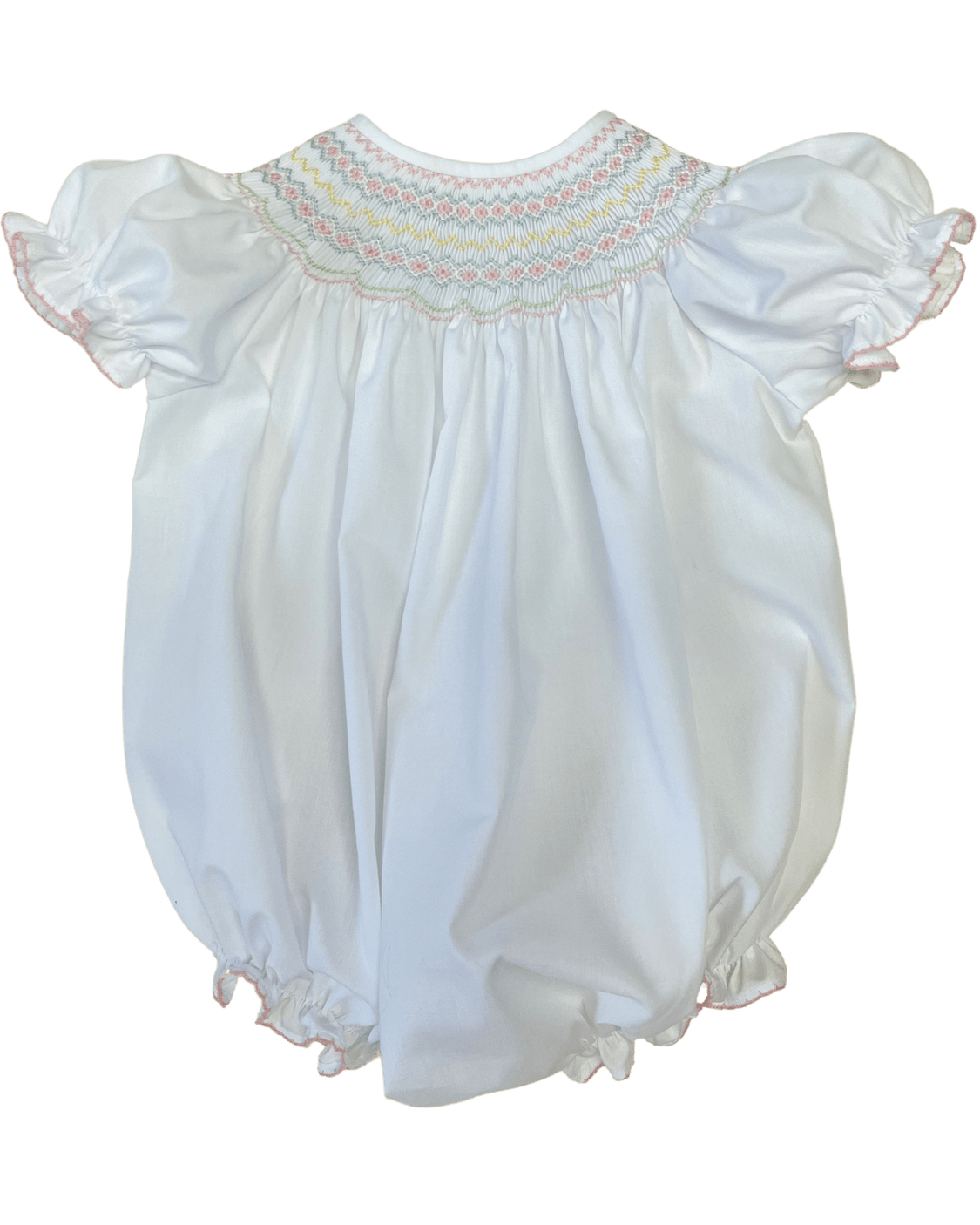 Lulu Bebe Lulu Bebe Smocked Emmie Bishop Bubble - Little Miss Muffin Children & Home