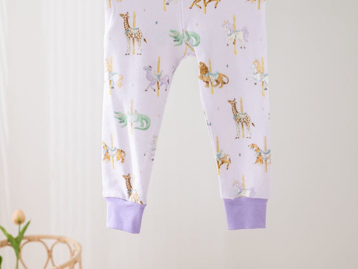 Nola Tawk Nola Tawk 'Round and 'Round We Go Organic Cotton Pajama Set - Little Miss Muffin Children & Home
