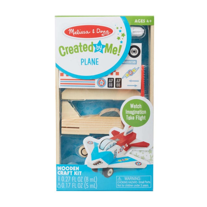 Melissa & Doug Melissa & Doug Decorate-Your-Own Wooden Plane Craft Kit - Little Miss Muffin Children & Home