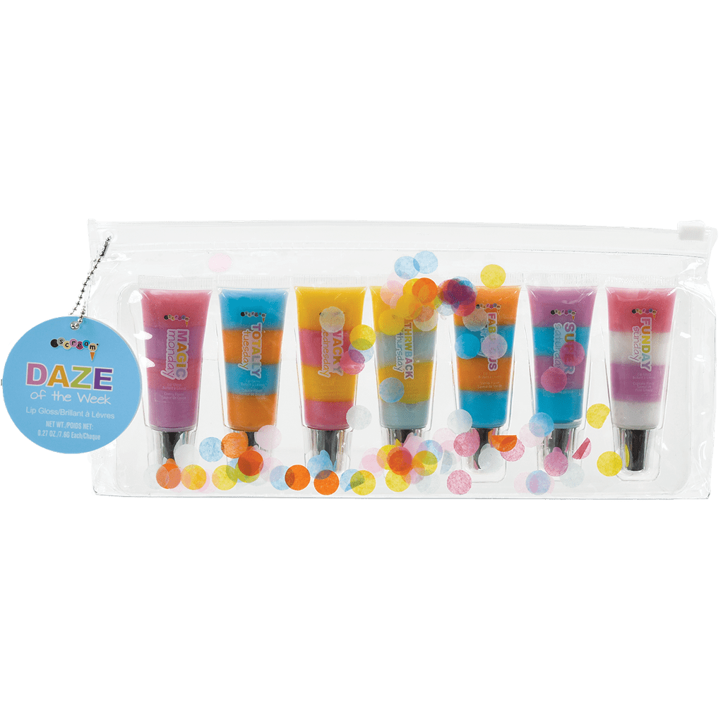 iScream iScream Days of the Week Lip Gloss Set - Little Miss Muffin Children & Home