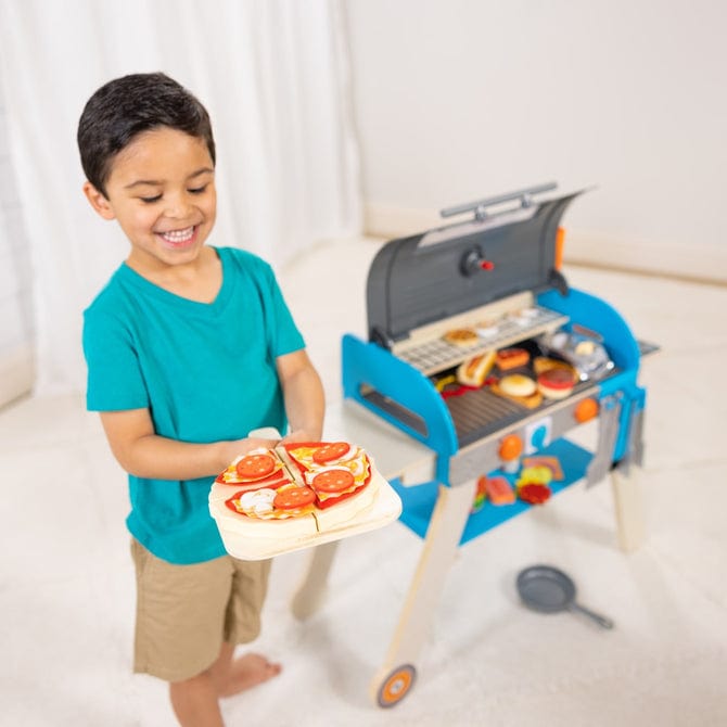 Melissa & Doug Melissa & Doug Deluxe Grill & Pizza Oven Play Set - Little Miss Muffin Children & Home