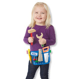 Melissa & Doug Melissa & Doug Deluxe Wooden Tool Belt Set - Little Miss Muffin Children & Home